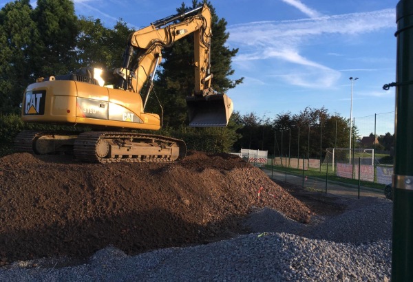 Entreprise de terrassement à Mons